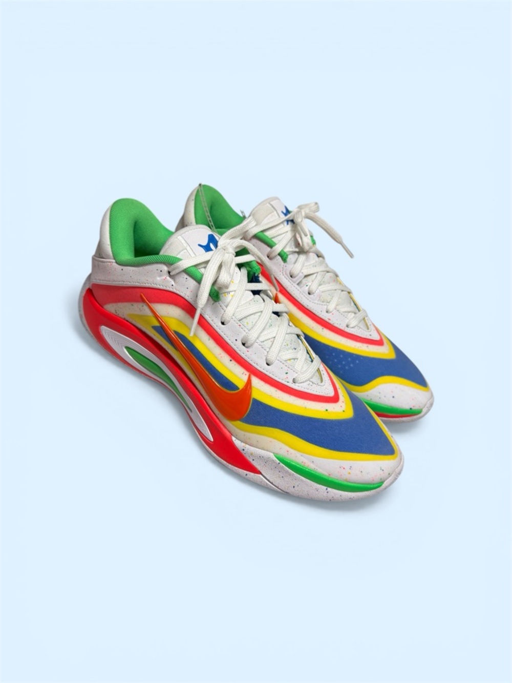 Nike A'One Aja Wilson Low Top Colorblock Basketball Sneakers Cushioned FZ8602